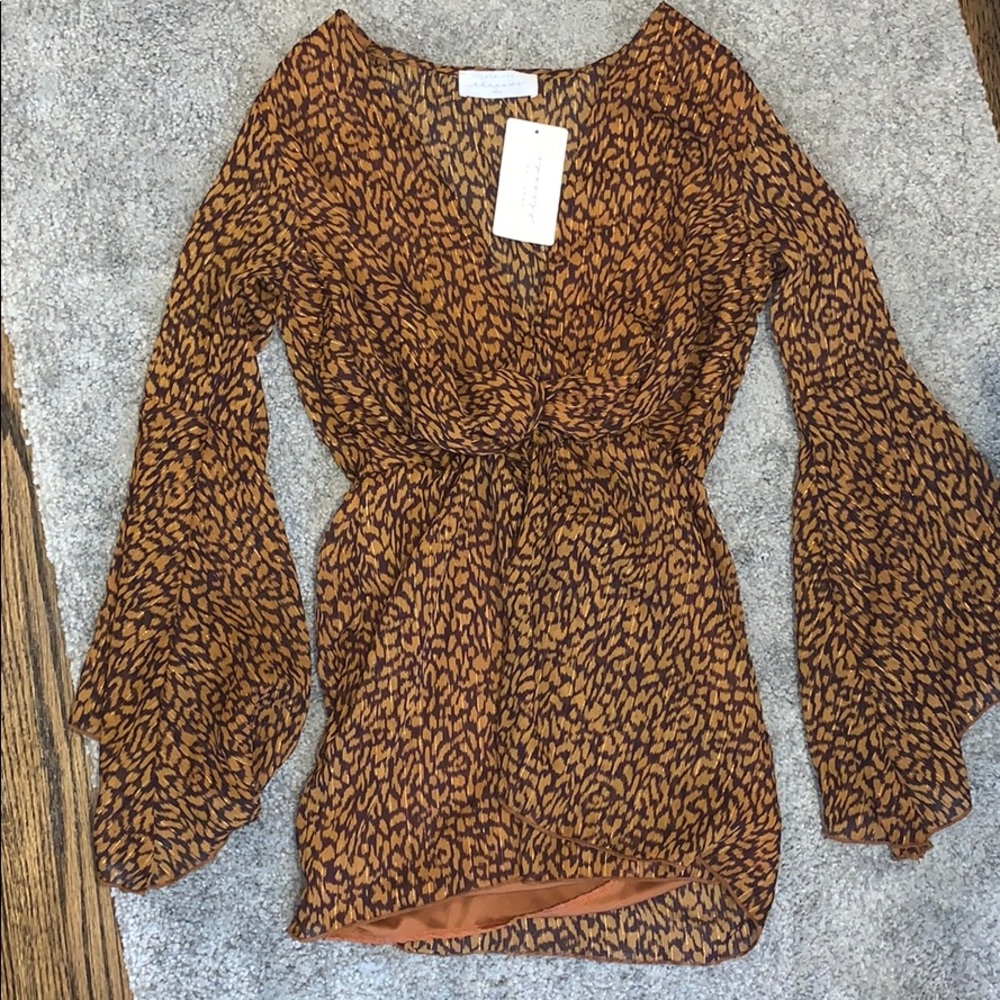 Cheetah Print Dress